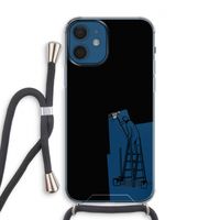 Musketon Painter: iPhone 12 Transparant Hoesje met koord