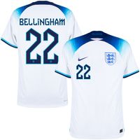 Engeland Dri Fit ADV Match Shirt Thuis 2022-2023 + Bellingham 22
