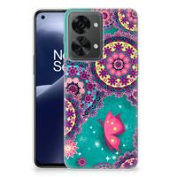 OnePlus Nord 2T | Hoesje maken | Cirkels en Vlinders