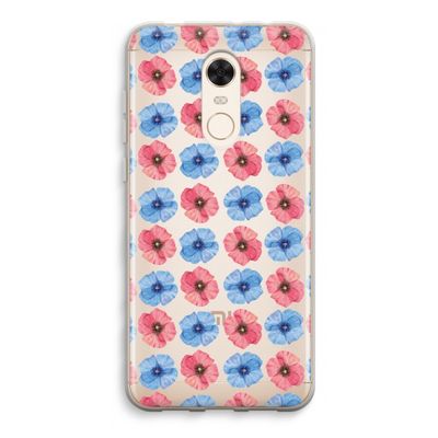 Klaproosjes: Xiaomi Redmi 5 Transparant Hoesje