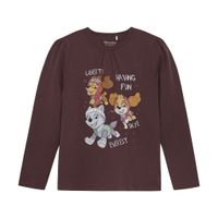 Minymo Meisjes shirt Paw Patrol - Catawba grape