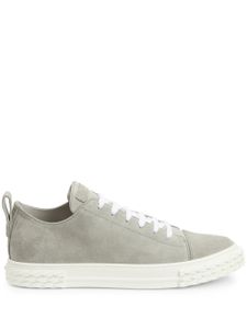 Giuseppe Zanotti baskets en daim - Gris