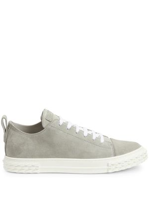 Giuseppe Zanotti baskets en daim - Gris