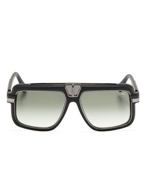 Cazal lunettes de soleil pilote à effet dégradé - Noir