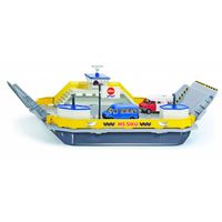 SIKU Autoveerboot met 2 speelgoedauto's - 1750 - thumbnail