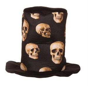 Hoge hoed skulls Halloween