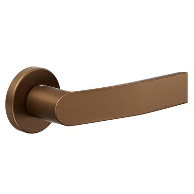 DND handles DND Kind Of deurkruk op rond rozet - pearl bronze