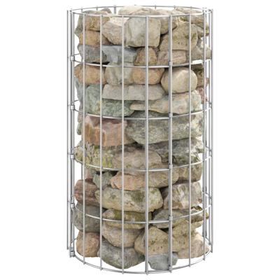 Gabion paal rond 30x50 cm gegalvaniseerd staal