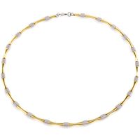 Boccia 08045-02 Ketting Titanium goud- en zilverkleurig 48 cm
