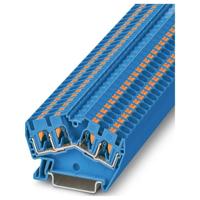 Phoenix Contact 3213608 Doorgangsklem Blauw 50 stuk(s)