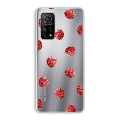 Framboosjes: Xiaomi Mi 10T 5G Transparant Hoesje