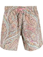 ETRO short de bain à imprimé cachemire - Vert - thumbnail