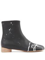 MM6 Maison Margiela bottines Anatomic en cuir - Noir - thumbnail