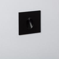 Trapverlichting zwart vierkant &apos;Blace&apos; led 1W