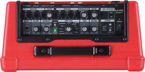 Boss CUBE-ST2-R Cube Street II Red mobiele stereo versterker voor muziekinstrumenten en zang