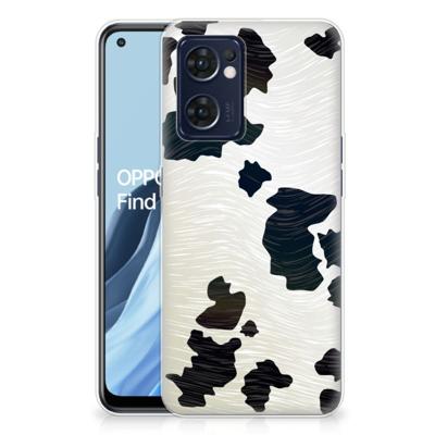 OPPO Reno 7 5G | Find X5 Lite | TPU Hoesje | Koeienvlekken