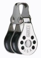 Harken 22mm Micro 2-schijfsblok Default