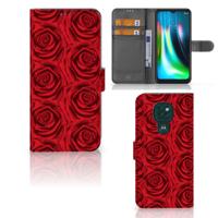 Motorola Moto G9 Play | E7 Plus Hoesje Red Roses Motorola Moto G9 Play | E7 Plus Hoesje Red Roses