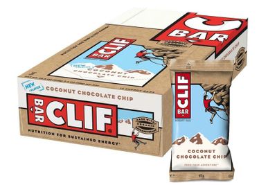 Clif Bar Energie Bar met Haver, Chocoladeschilfers en Kokosnoot (12 Stuks) Clif Bar Energie Bar met Haver, Chocoladeschilfers en Kokosnoot (12 Stuks)