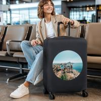 Kofferhoes met eigen foto - 88 x 53 x 30 cm - thumbnail