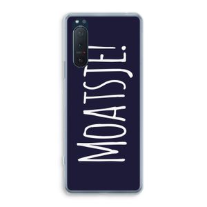 Moatsje!: Sony Xperia 5 II Transparant Hoesje