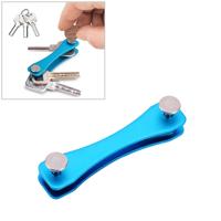 Draagbare metalen Sleutelopslag clip (blauw)