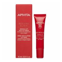 Apivita Beevine Elixir Wrinkle Lift Eye & Lip Cream Santorini Vine Polyphenols 15ml