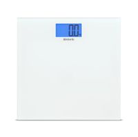 Brabantia personenweegschaal op batterijen white