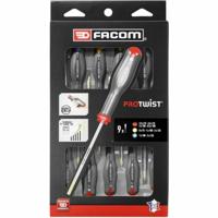 Schroevendraaierset Facom 9 Onderdelen Schroevendraaierset