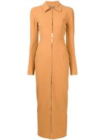 Jacquemus robe Obiou mi-longue - Marron