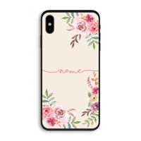 Rozen: iPhone XS Biologisch afbreekbaar hoesje