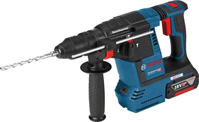 Bosch Professional GBH 18V-26 F solo SDS-Plus-Accu-boorhamer 18 V Li-ion Brushless, Incl. koffer, Zonder accu, Zonder lader