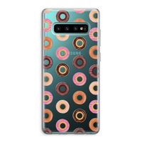 Donuts: Samsung Galaxy S10 Plus Transparant Hoesje