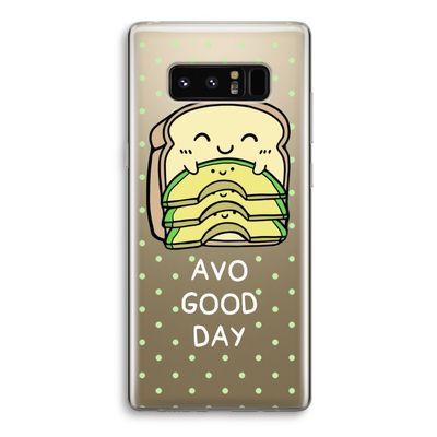 Avo Good Day: Samsung Galaxy Note 8 Transparant Hoesje