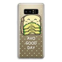 Avo Good Day: Samsung Galaxy Note 8 Transparant Hoesje