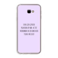 Tequila: Samsung Galaxy J4 Plus Transparant Hoesje Tequila: Samsung Galaxy J4 Plus Transparant Hoesje