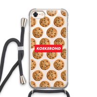 Koekerond: iPhone 7 Transparant Hoesje met koord Koekerond: iPhone 7 Transparant Hoesje met koord