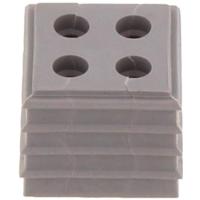 CONTA-CLIP KDS-DE 4X5 GR Afdichtingselement Thermoplastisch elastomeer Grijs 10 stuk(s)