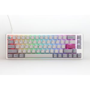 Ducky One 3 Mist Grey SF toetsenbord RGB led, Double-shot PBT, Hot-swappable, QUACK Mechanics, 65%