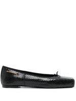 Alexander Wang ballerines Billie en cuir - Noir