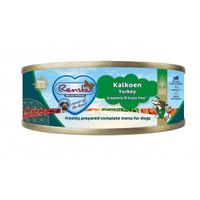 Renske Graanvrij vers bereid kalkoen hypoallergeen natvoer hond (blik) 1 tray (24 x 95 g)