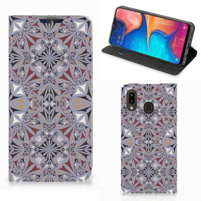 Samsung Galaxy A30 | Standcase | Flower Tiles