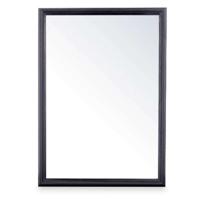 Wandspiegel Gift Decor Zwart 50 x 70 x 2,5 cm 50 x 70 x 50 cm Hout Rechthoekig