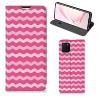 Samsung Galaxy Note 10 Lite | Hoesje met Magneet | Waves Pink