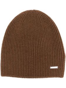 Woolrich bonnet nervuré en cachemire - Marron