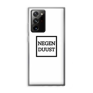 Negenduust vierkant: Samsung Galaxy Note 20 Ultra / Note 20 Ultra 5G Transparant Hoesje