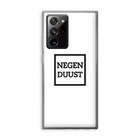 Negenduust vierkant: Samsung Galaxy Note 20 Ultra / Note 20 Ultra 5G Transparant Hoesje