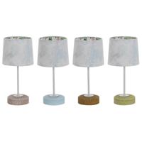 Bureaulamp DKD Home Decor Keramisch 16 x 16 x 33 cm Multicolour 220 V 25 W 4 Onderdelen - thumbnail