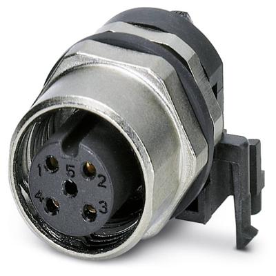 Phoenix Contact 1436564 Sensor/actuator inbouwconnector M12 Aantal polen (sensoren): 4 Bus, inbouw 10 stuk(s)