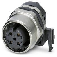 Phoenix Contact 1436564 Sensor/actuator inbouwconnector M12 Aantal polen (sensoren): 4 Bus, inbouw 10 stuk(s)